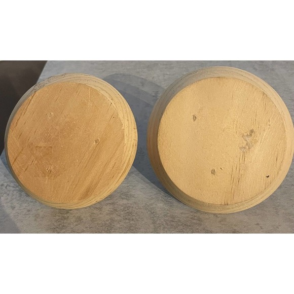 2 - Small Colorful Wooden Candle Stick Holders Made In EL Salvador - Picture 13 of 13